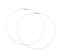 Cabilock Stainless Steel Washer Door Seal Clamp 2pcs 40cm for Front Load Machines Fastening Wire Ring Convenient Installation