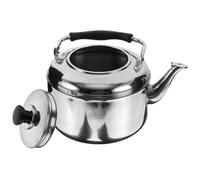 Cabilock Stove Water Boiler Stainless Steel Kettle 4000Ml Capacity Practical Whistling Design Anti-Scalding Handle Suitable for Open Flames and Other Stoves