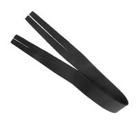 Cabilock Sturdy Cymbal Replacement Strap for Orchestral Crash Cymbals with Easy Install Disassemble Function Black Cowhide Drumming Accessory for Practice and-The-Go Use