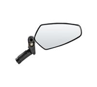 Cabilock Sturdy Reflective Bike Mirror for Mountain and Road Bikes Easy Installation, Reflective Effect, Black Nylon Pa/pp/acrylic Material, for Safe Cycling Rearview Visibility