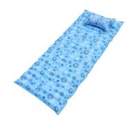 Cabilock Summer Cooling Water Mattress Pad Wear-resistant Ice Bed Mat for Dormitory Students Single Use Portable Sleeping Mat