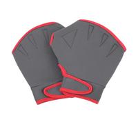 Cabilock Swimming Hand Protector Nylon Gloves Swim Mitten for Water Sports Non-deforming Webbed Flippers for Diving Surfing and Pool Training Comfortable Fit and Hand Injury Protection