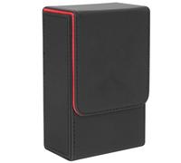 Cabilock Tarot Card Box Roleplay Tarot Bag Leather Showcase Deck Container Game Case Poker Holder Deck Case Package PU Lectern