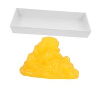Cabilock Teaching Human Fat Model with Base for Fitness Education Tpe Material Safe Gentle Display for Understanding Volume Weight Nutrition Science