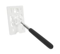 Cabilock Telescopic Parking Tool White Durable Toll Payment Rod for Vehicle Card Swiping and Payment Assistance Mall and Garage Parking Areas Easy Gate Access
