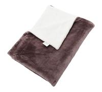 Cabilock Thick Double-layer Sherpa Fleece Throw Blanket Made of Polyester, Soft Grey Cozy Throw Blanket for Couch and Car, for Resting and Relaxing, Suitable for Female Friends