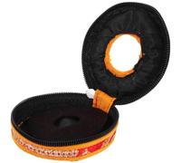 Cabilock Tibetan Tingsha Bells Storage Pouch Nepal Bell Carry Case Cotton Cloth Medium 8.5cm Diameter Suitable for Meditation and Temple Use Random Color
