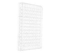 Cabilock Transparent Cell Culture Plate Plastic Laboratory Tissue Culture Tray Flat Bottom for Multipurpose Cell Growth and Experimentation in Life Science Research