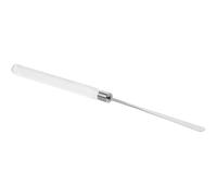 Cabilock Transparent Cosmetic Mixing Stirring Rod for Nail Art Stainless Steel Makeup Tool for Foundation Gel Pigment Blending Multifunctional Precision Stick for Salon Use