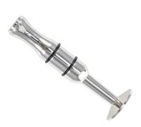Cabilock Trumpet Mouthpiece Trainer Silver Trumpet Lip Strengthener for Beginners and Professionals Wear-resistant Brass Instrument Accessory for Embouchure Practice and Muscle Building