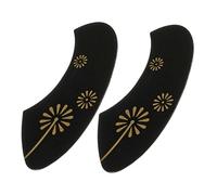 Cabilock Ukulele Pickguard Anti-Scratch Plate Protective Cover for Ukulele Surface PVC Guard Design, Easy to Replace, 2Pcs Set for Beginners and Players