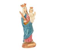 Cabilock Unique Shape Virgin Mary Statue Resin Adornment for Indoor Outdoor Decoration