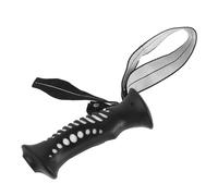 Cabilock Universal Trekking Pole Handle Grip Replacement with Black Plastic Material and Hiking Wrist Strap Effortless Installation for Trekking Poles during Outdoor Adventures and Hikes