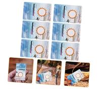 Cabilock UV Testing Cards 10pcs Light Discoloration Detection Strips Photochromic Identifying Cards for Reptile Glass Containers Industrial UV Intensity Measurement Tools