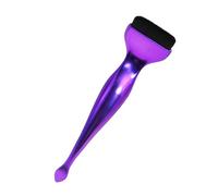 Cabilock Versatile Purple Foundation Brush for Liquid Makeup with Ultrathin Flat Head, Plastic and Artificial Fiber Material, Does Not Absorb Excess Powder, for Women’s Makeup Routine