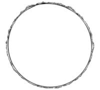 Cabilock Vintage Black Metal Hair Hoop Crown Headband for Women Non-slip Twisted Wave Design Minimalist Retro Hairband for Makeup Party Daily Wear Comfortable Fit