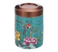 Cabilock Vintage Ceramic Tea Coffee Sugar Canisters, 70ML, Green, 6.6X4.5CM, Classic Style, Airtight Food Storage Jar with Sealed Lid