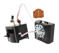 Cabilock Vintage Cuckoo Wall Clock Movement, Quartz Mechanism, Hourly Cuckoo Bird Sound, Safe Nonhook Design Clock Mechanism for Home Deco, Black