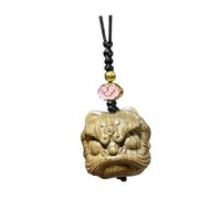 Cabilock Vintage Lion Phone Hanging Pendant Creative Keychain with Unique Lion Statue Design Craftsmanship for Mobile Phones Car Keys and Decorative Accessories Lost Charm Gift