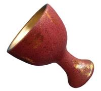 Cabilock Vintage Resin Holy Cup for Desktop Altar Decoration Religious Sacrifice Goblet with Vintage Style Elegant Resin Chalice for Home Outdoor Use Multi-use Container for Water Wine Rice