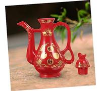 Cabilock Vintage Style Ceramic Buddhist Water Offering Pot for Temple and Home Smooth Texture Decorative Jar for Buddhist Worship Zen Room Tea Room and Spiritual Rituals Elegant Collectible