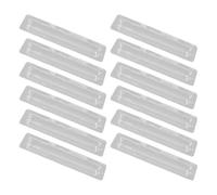 Cabilock Wall Clock Pointer Protective Boxes 12Pcs PVC Universal Fit for Quartz Clocks Craft Parts Accessories