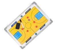 Cabilock Wall Hanging Basketball Coaching Board with Sand-textured Surface for Strategy Display and Team Training Easy Marking and Erasing Stable Hanging Design for Game Communication