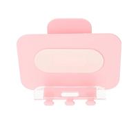 Cabilock Wall-mounted Pink Holder or Mobile Phone Tablet and Nail-free Installation PC and Silicone Material Random Color Bathroom or Home Use