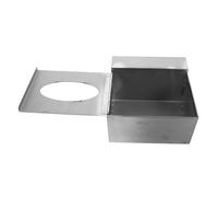 Cabilock Wall Mounted Stainless Steel Glove Box Organizer for Kitchen Hospital Laboratory Use Space Saving Glove Holder for Organized Storage and Easy Access in Culinary Healthcare