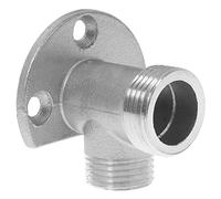 Cabilock Wall to Surface Mount Faucet Wall Elbow Adapter Mixer Valve Installation Kit for Bathroom Shower Faucet Trim with Positioning and Loosening Coating
