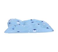 Cabilock Water Filled Dog Cooling Mat for Dogs under 15kg Portable Foldable Pvc Pet Cooling Pad Suitable for Outdoor in Cars 60x50cm Reusable Waterproof Cooling Pad