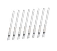 Cabilock Waterproof Tattooing Marking Pens 8pcs White Skin Line Drawing Professional Salon Use Precision Microblading Tools
