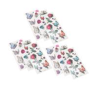 Cabilock Waterproof Temporary Decals 9pcs 3d Butterfly Decorative Stickers for Body Furniture