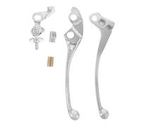 Cabilock Weatherproof Motorcycle Brake Clutch Lever Ergonomic Comfort Grip High-Strength Metal Handlebar Replacement for Front Motorbike Brake and Clutch for Commuting and Weekend Rides