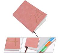 Cabilock Weekly Appointment Plan Pad for School and Work Pink Study Planner Notepad Do List Organizer Efficient Hourly Schedule Notebook for Homeschool and Daily Planning