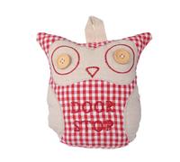 Cabilock Weighted Owl Door Stopper Made of Soft Fabric Pp Cotton with Fine Sand Filling Cute and Decorative Animal Door Blocker for Room in Your Home or Study
