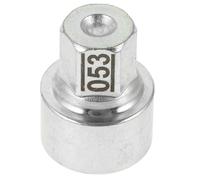 Cabilock Wheel Lock Lug Nut Wheel Lock Nut Tire Hub Carbon Steel Silver Easy Transportation for Professional Mechanics and DIY Enthusiasts