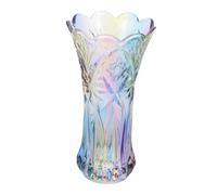 Cabilock Wide Neck Glass Vase Flower Arranging Vase Home Decor Simple Chic Style