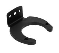 Cabilock Wireless Microphone Wall Mount Hook Holder Space-saving Wall-mounted Mic Hook Stand for Conference Church Ktv Home Use Compatible with Handheld Wireless Microphones Stable and Easy