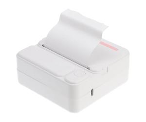 Cabilock Wireless Pocket Mini Printer for Students Inkless Thermal Label Printer with Wireless Connection with 5 Rolls of Printing Paper for Study and Note Correction