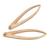 Cabilock Wooden Ceramic Measuring Calipers Set 2pcs (8-inch 10-inch) for Clay Sculpting and Pottery Craft, outside Caliper Tool for Precise Distance Positioning in Model Making