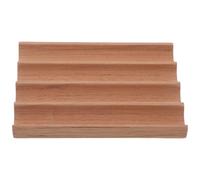Cabilock Wooden Cigar Display and Sharing Tray with 4 Deep Slots, Spanish Cedar Material, Prevents Accidental Drops, for Social Table or Gathering, Cigar Tray for Organisation and Display