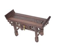 Cabilock Wooden Display Stand for Teapot Vase Bonsai with Smooth Edges Rustic Home Office Decoration Base Wood Risers for Statue Figurine Craft Fair Oriental Display