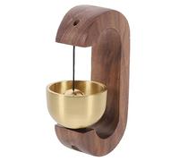 Cabilock Wooden Door Bell Ornament Suction Bell Home Entrance Chime Doorbell Transformer Fashion Wind Chime Decor