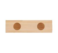 Cabilock Wooden Hamster Tunnel Maze Small Pet Natural Wood Play and Rest Platform Provide Fun for Pet Habitat Accessory