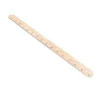 Cabilock Wooden Kids Height Wall Chart with Star Design, 12.5x35.4cm Thin 3mm Growth Measuring Ruler for Children’s Room Decor and Playroom Wall Hanging