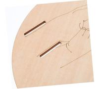 Cabilock Wooden Newborn Announcement Sign with Engraved Birth Bracelet Holder Stand for Hospital Nursery Lightweight and Portable Identification Board for Accurate Maternity Ward Use