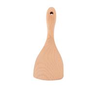 Cabilock Wooden Rice Shovel Kitchen Utensil Handle, Non-Stick Cooking Accessories for Home and Food Shops, Environmental and Sturdy Rice Cooking Spoon