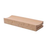 Cabilock Wooden Rolling Pin Holder Specially Designed Groove for Pie Dough Roller and Cookie Roller, Lightweight Baking Tool Organizer for Drawer Or Countertop, Space-Saving Pastry Tool