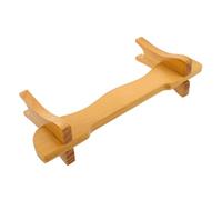 Cabilock Wooden Rolling Pin Stand for Kitchen and Home Baking, Sturdy and Easy to Clean Pizza Rolling Pin Rack and Cookie Roller Holder, Practical Storage for Fondant and Dough Tools